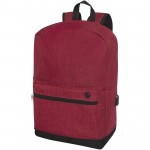 12051102-Biznesowy plecak na laptopa 15,6 cala Hoss-Heather dark red