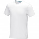 37506012-Męska koszulka organiczna Azurite z krótkim rękawem z certyfikatem GOTS-Biały m