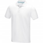 37508013-Męska organiczna koszulka polo Graphite z certyfikatem GOTS-Biały l