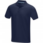 37508494-Męska organiczna koszulka polo Graphite z certyfikatem GOTS-Granatowy xl
