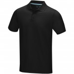 37508996-Męska organiczna koszulka polo Graphite z certyfikatem GOTS-Czarny 3xl