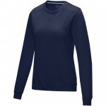 37513493-Damska organiczna bluza Jasper wykonana z GRS z recyclingu i posiadająca certyfikat GOTS-Granatowy l