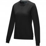 37513995-Damska organiczna bluza Jasper wykonana z GRS z recyclingu i posiadająca certyfikat GOTS-Czarny xxl