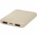 Ekologiczny powerbank w obudowie ze słomy pszenicznej