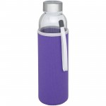 10065637-Bidon szklany Bodhi o pojemności 500 ml-Fioletowy