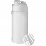 21070201-Shaker Baseline Plus o pojemności 500 ml-Biały, Szroniony bezbarwny