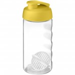 21070411-Shaker H2O Active Bop o pojemności 500ml-Żółty, Przezroczysty