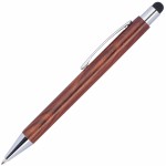 219201-Długopis BILZEN-brązowy