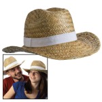 879706-Słomiany kapelusz SUMMERSIDE-Biały