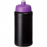 21044437-Baseline 500 ml butelka sportowa z recyklingu-Fioletowy