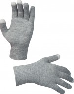 9256707-Rękawiczki zimowe do ekranów dotykowych-Szary