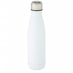 10067101-Cove Izolowana próżniowo butelka ze stali nierdzewnej o pojemności 500 ml-Biały