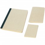 10778110-3-częściowy, biurowy zestaw upominkowy Verde z papieru z trawy-Kramowy
