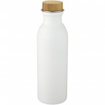 10067701-Bidon Kalix o pojemności 650 ml ze stali nierdzewnej-Biały