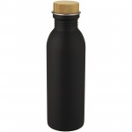 10067790-Bidon Kalix o pojemności 650 ml ze stali nierdzewnej-Czarny