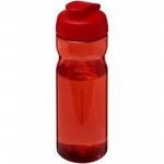 21043606-Bidon H2O Active&reg; Base Tritan&trade; o pojemności 650 ml z klapką-Czerwony, Czerwony