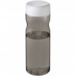 21043800-Bidon H2O Active® Base Tritan™ o pojemności 650 ml z zakrętką-Ciemnografitowy, Biały