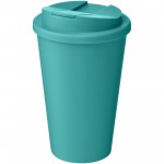 21042751-Izolowany kubek Americano&reg; Renew o pojemności 350 ml z odporną na rozlanie pokrywką-Rafowo niebieski