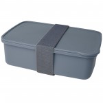 11327491-Pudełko na lunch Dovi z tworzywa sztucznego pochodzącego z recyklingu-Szary