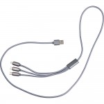 3266307-Długi kabel 3 w 1-Szary