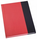 1103329-Notatnik SIGNUM w formacie A6-czerwony