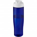 21044803-H2O Active® Eco Tempo 700 ml bidon z klapką-Biały, Niebieski