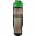 21044861-H2O Active® Eco Tempo 700 ml bidon z klapką-Zielony, Ciemnografitowy