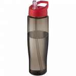 21044921-H2O Active&reg; Eco Tempo 700 ml bidon z wyciąganym dzi&oacute;bkiem-Czerwony, Ciemnografitowy