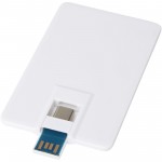 12374901-Duo Slim 32 GB dysk USB z portem typu C i USB-A 3.0-Biały