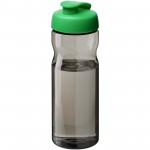 22010061-H2O Active® Eco Base 650 ml bidon sportowy z odchylaną pokrywką-Jasnozielony, Ciemnografitowy