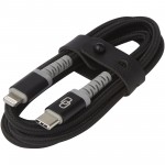 12425590-ADAPT MFI kabel USB-C do Lightning-Czarny