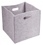 0890041-Pudełko filcowe do przechowywania HYGGE-jasnoszary