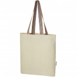 12064206-Rainbow torba na zakupy o pojemności 5 l z bawełny z recyklingu o gramaturze 180 g/m²-Piasek pustyni