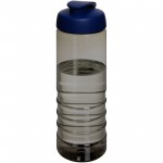 21047904-H2O Active® Eco Treble bidon z otwieraną pokrywką o pojemności 750 ml-Ciemnografitowy, Niebieski