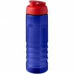 21047908-H2O Active&reg; Eco Treble bidon z otwieraną pokrywką o pojemności 750 ml-Niebieski, Czerwony