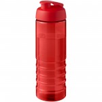 21047910-H2O Active® Eco Treble bidon z otwieraną pokrywką o pojemności 750 ml-Czerwony, Czerwony