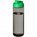 21048303-H2O Active® Eco Vibe 850 ml, bidon sportowy z odchylaną pokrywką-Ciemnografitowy, Zielony