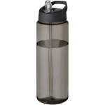 21048600-H2O Active® Eco Vibe 850 ml, bidon z dzióbkiem-Ciemnografitowy, Czarny