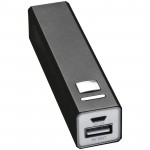 302903-Metalowy power bank 2200mAh PORT HOPE EG 7755-Czarny