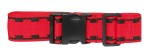 0890006-Pasek bagażowy FIX, czarny, czerwony-czarny, czerwony, zielony