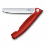 67831FB05-Składany nóż do warzyw i owoców Swiss Classic Victorinox-czerwony