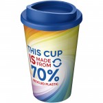 21049252-Brite-Americano&reg; Eco izolowany kubek o pojemności 350 ml-Średnioniebieski