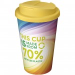 21049311-Brite-Americano&reg; Eco szczelny kubek izolowany o pojemności 350 ml-Ż&oacute;łty
