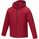 38338210-Notus męska ocieplana kurtka softshell-Czerwony xs