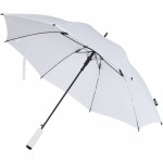 10941801-Niel automatyczny parasol o średnicy 58,42 cm wykonany z PET z recyklingu-Biały