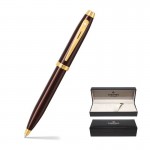 9370 BP-BRĄ-Długopis Sheaffer kolekcja 100, brązowy, wykończenia w kolorze złotym-brązowy/złoty