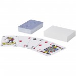 10456201-Ace zestaw kart do gry z papieru Kraft-Biały