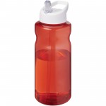 21017921-H2O Active® Eco Big Base bidon o pojemności 1 litra z wieczkiem z dzióbkiem-Czerwony, Biały