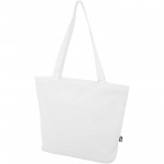 13005201-Panama torba na zakupy o pojemności 20 l wykonana z materiałów z recyklingu z certyfikatem GRS-Biały