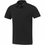 37539905-Emerald koszulka polo unisex z recyklingu z krótkim rękawem-Czarny xxl